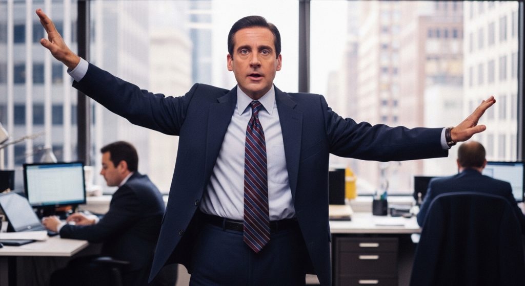 Augmenter la productivité au bureau avec Michael Scott